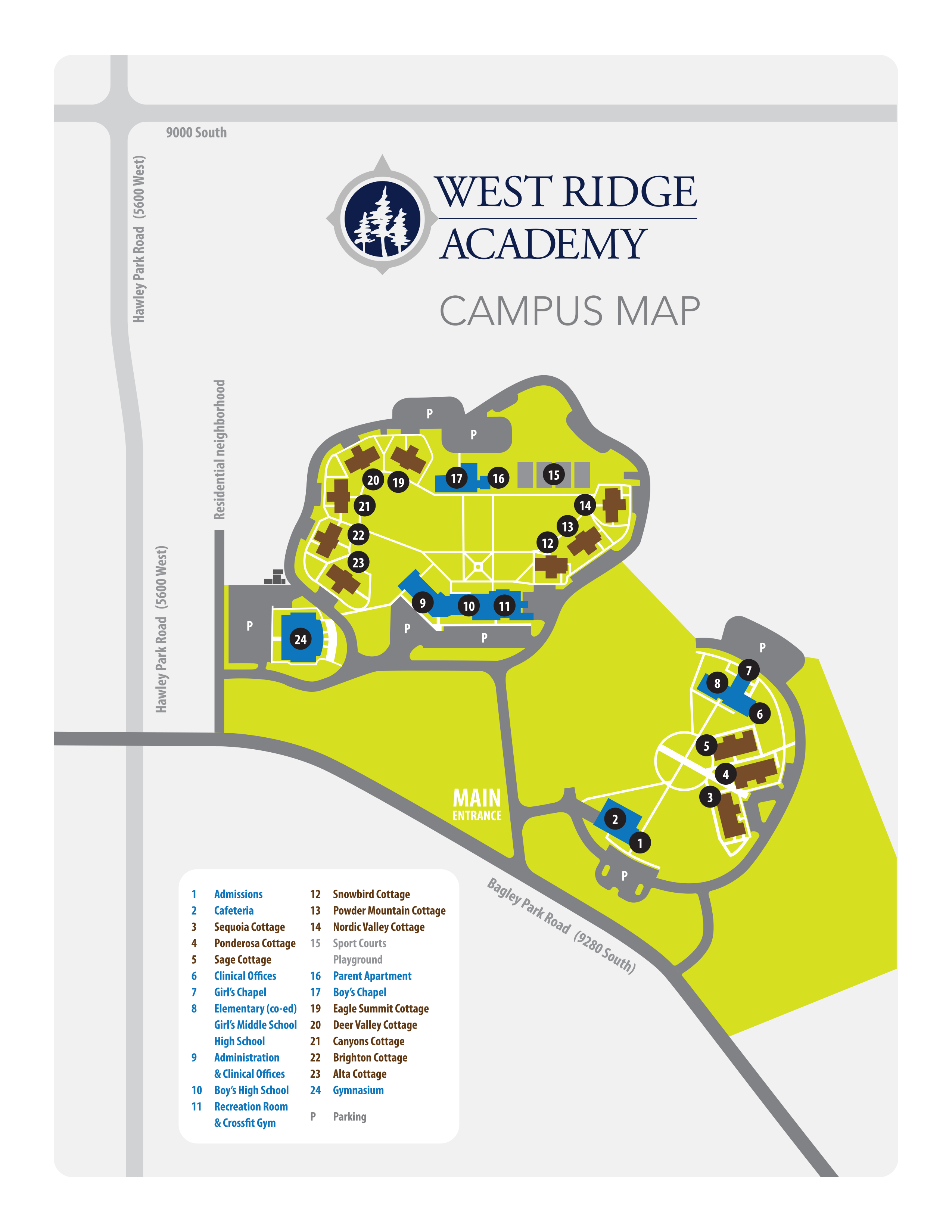 Campus Map 2023